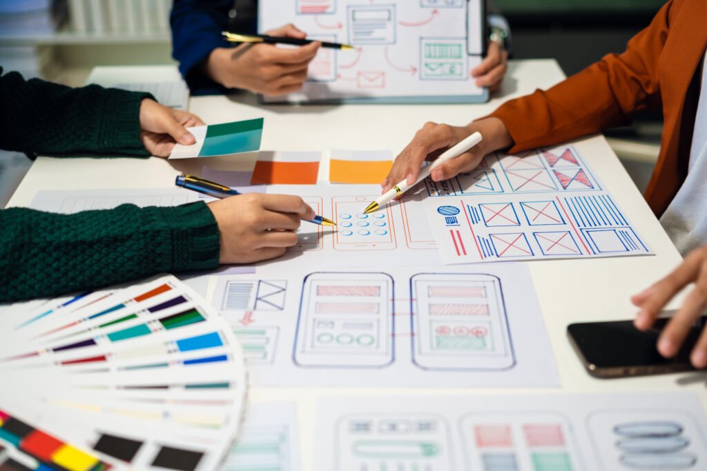 brand guidelines mockup